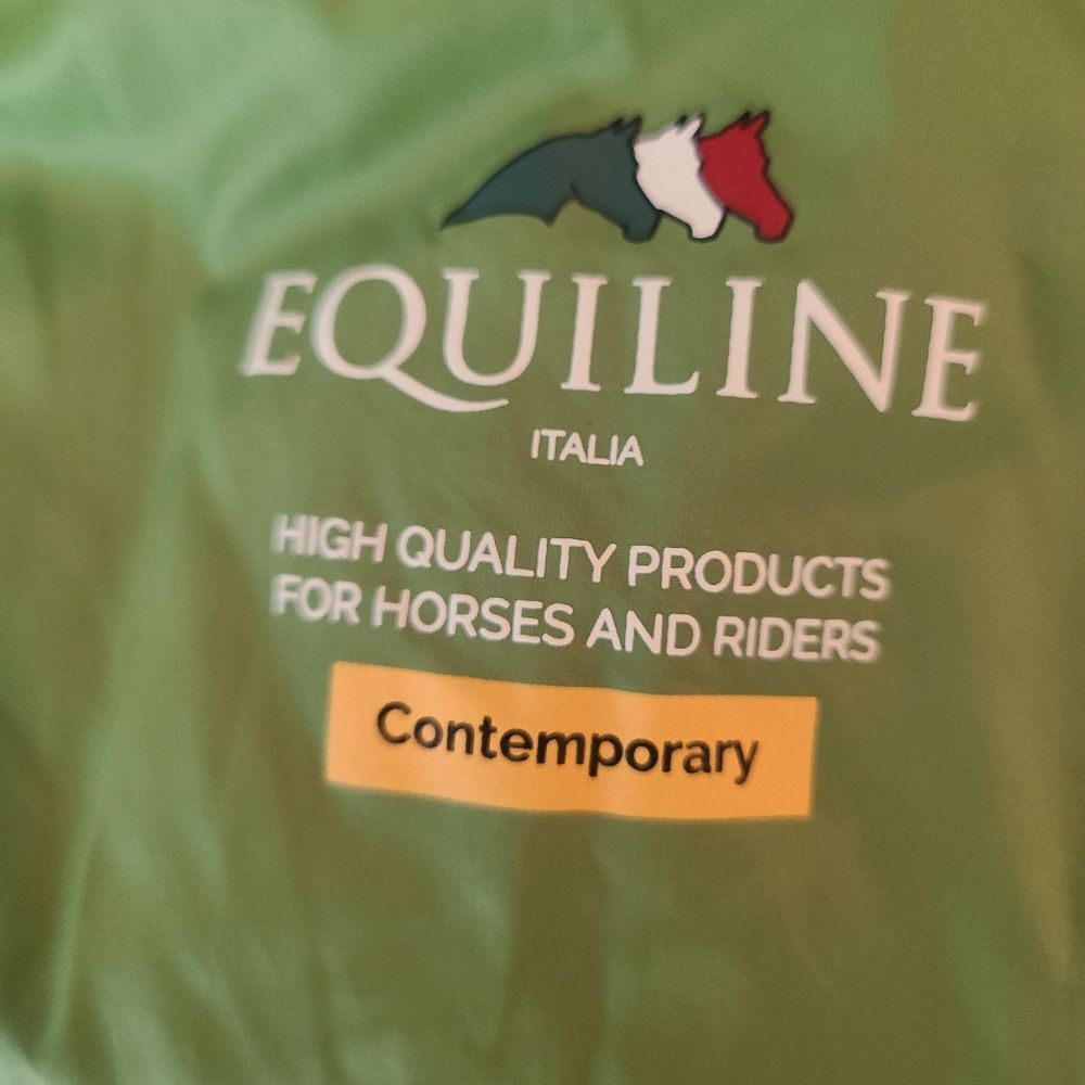 Equiline Green Lightweight Puffer Vest Size XL View 6