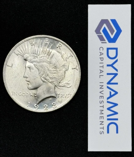1923 Peace Silver Dollar AU #1126
