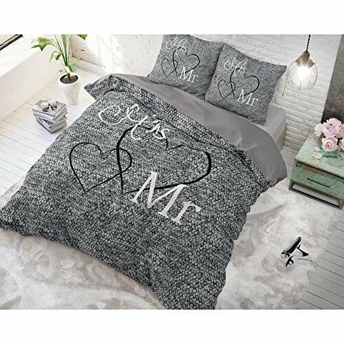 Copripiumino Sleeptime Cotone Mr. And Mrs. 3, 220cm x 240cm Matrimoniale, (I4p)