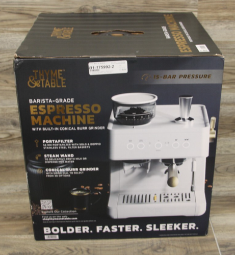 NEW Thyme & Table Barista-Grade Expresso Machine