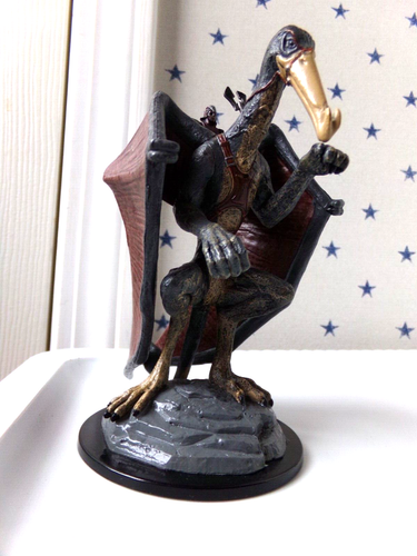 Utapaun on Dactillion Miniatures Action Figure Gioco Pezzo 2006 Star Wars RARO - Foto 8 di 20