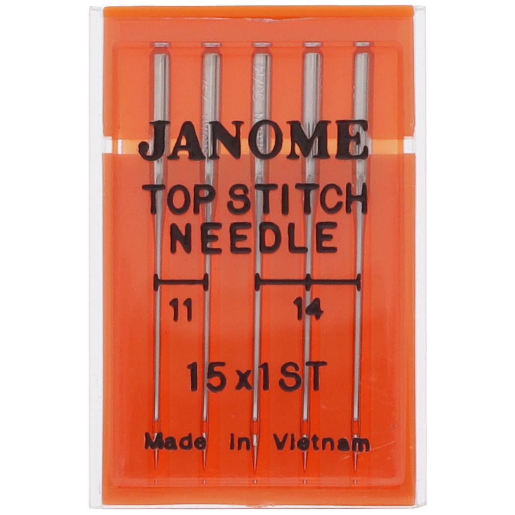Top Stitch Needle 15x1 (5pk), Janome | eBay