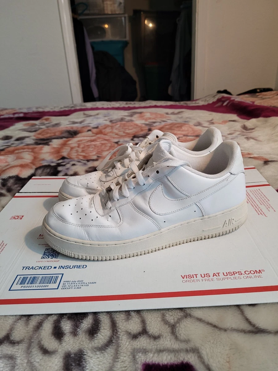 Nike Air Force 1 AF1 Low Men s Triple White Sneakers Shoes 315122