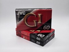 Pack of 3 NEW JVC G1 Normal Position IEC 1/Type 1 60 Cassette Tape Recording