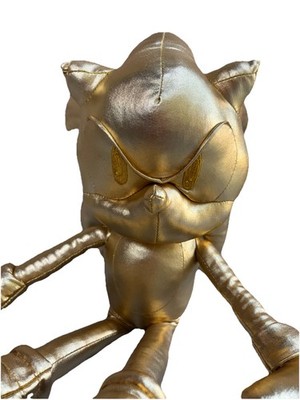 超レア☆90's SEGA SONIC ハイネック　タートルネック　コーデュロイ SEGA~Sonic the Hedgehog Super SONIC Gold Large 21” Limited Edition