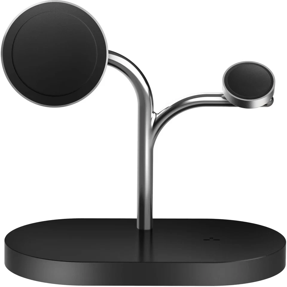 Samsung 3-in-1 Qi2 15W Magnetic Wireless Charger Charging Stand - Black - Image 4 of 4