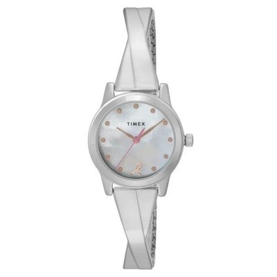 Timex Women's Bangles Mother Of Pearl Dial Watch - TW2V52900