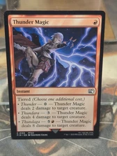 C 0165 Thunder Magic FFXIII Instant Common Final Fantasy NM Card MTG FIN