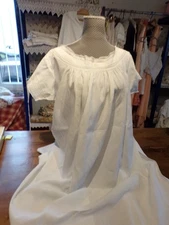 Chemise en Fil de lin Monogramme " J C "