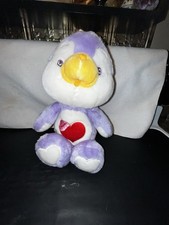 Vintage 1984 Care Bear Cousins Cozy Heart Penguin 13" Plush Stuffed Toy Kenner
