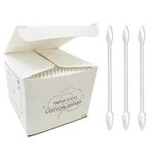 Precision Tip Cotton Swabs/Double Pointed Cotton Buds for Makeup 1000Pcs