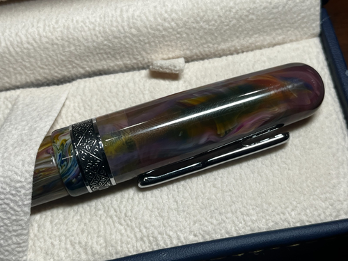 Pluma Estilográfica Conklin 1898 en Verde Misto Plumín Nueva en Caja - Imagen 5 de 12