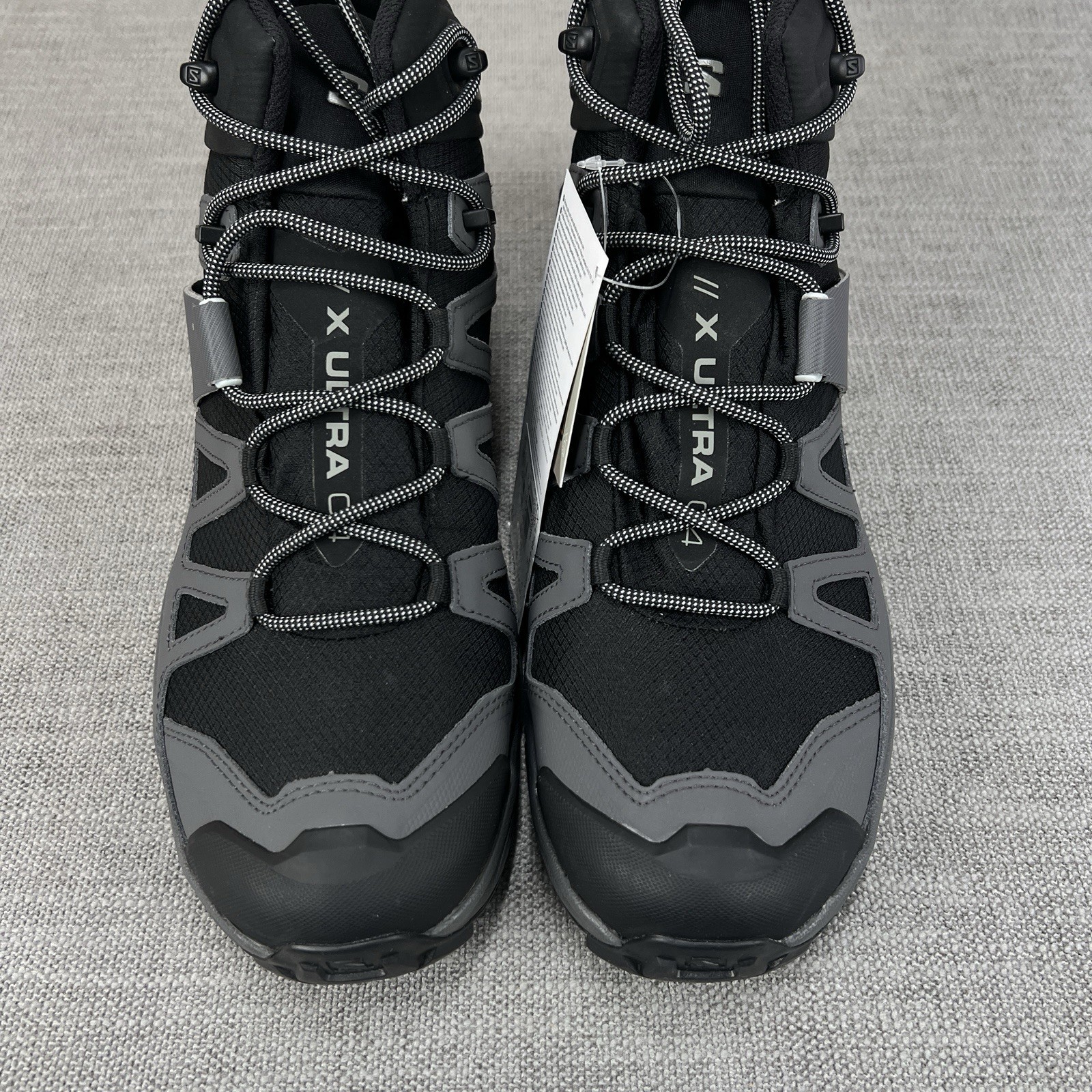 Stivali Salomon X Ultra 4 Mid GTX GORE TEX grigi impermeabili trekking trail uomo 11 5