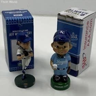 MLB Baseball Bobblehead Lot Kansas City Royals Jeff Montgomery Mascot 2 Pieces