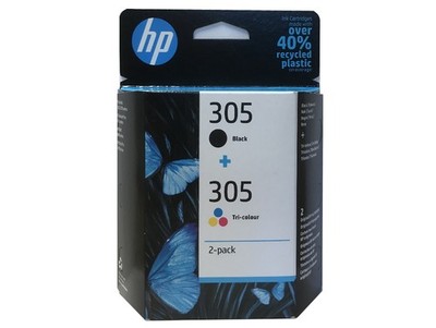 Original HP 305 Druckerpatronen Schwarz Color für DeskJet Plus 4140 4152 4155
