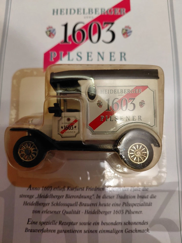 Camion de livraison Brasserie Heidelberger 1603 Pilsener echelle 1/43 neuf - Photo 3/3