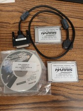 Harris PCMCIA Communications Interface Card Kit w/ Cable & SW + Spare Card