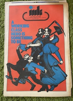 Ink Magazine The Other Newspaper No. 20,  19 October 1971 Working Class Heroes