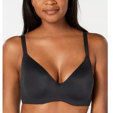 Wacoal Size 38DDD Flawless Comfort Underwire Bra Black Style 851226
