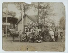 2063----1899 Duquesne Greys Military Band photo at Conneaut Lake Expo Park depot