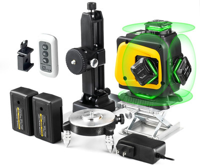 4D 16-Line Laser Level - 4x360° Self-Leveling Tool for Home Projects