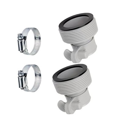 2x B Hose Adapter Pool 1.25'' To 1.5'' For Bestway Coleman Intex Filter Pumps