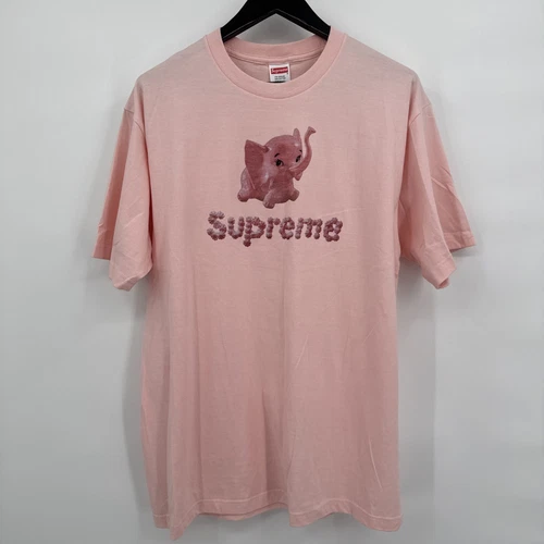 Tee shirt Supreme Elephant 2017 rose excellent état taille XL UNISEXE