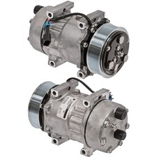 New Sanden 4667 Ac Compressor With Clutch Fits F-650 F750 Kenworth Peterbilt