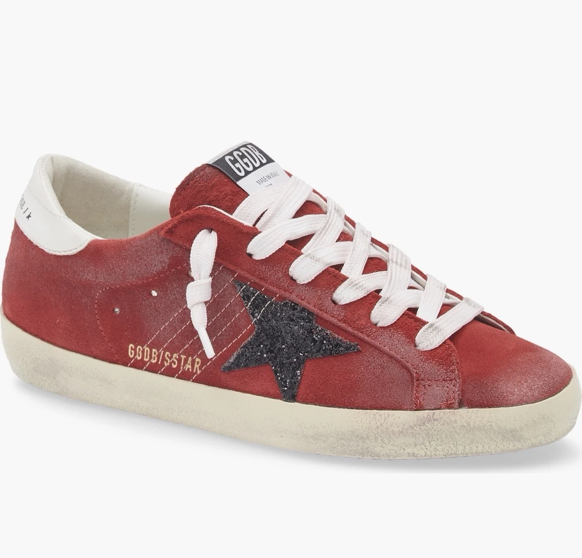 靴 GOOLDEN  RED suede sneaker Golden Goose Red Athletic Shoes for Women for sale | eBay