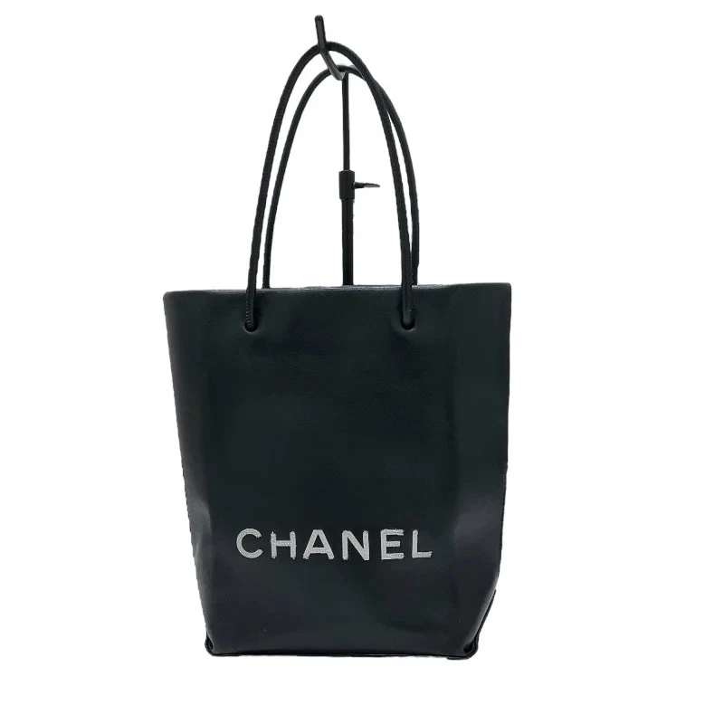 Chanel — CHANEL Essential Tote Small Black Lambskin Handbag A46880 #OKB3467