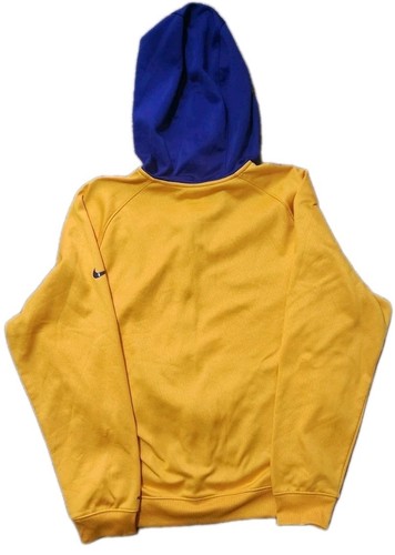 ๐ Felpa con Cappuccio Nike Kobe Bryant Therma Fit Pullover Uomo Taglia XL Giallo Viola KB24 - Foto 2 di 6
