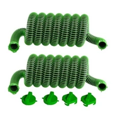 20 FT Sewer Hose extension for RV Camper - Two Extra Long 10 FT Heavy Duty 