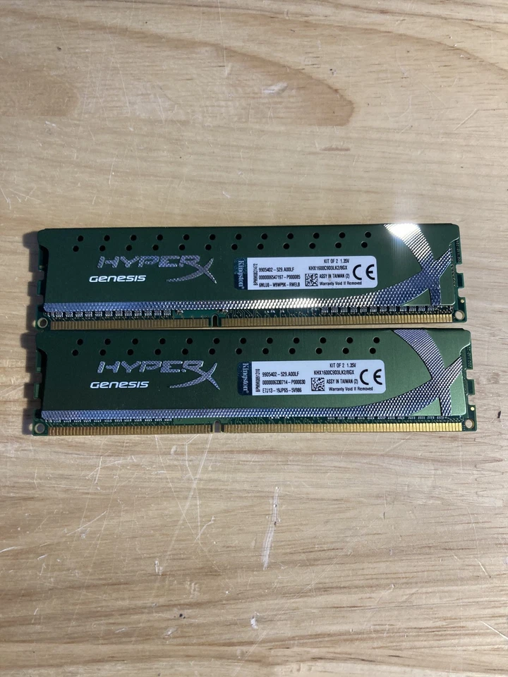 Kingston Hyperx Genesis (2X8GB) Total 16GB DDR3 SDRAM Memory KHX1600C9D3LK2/8GX - Image 2 of 3