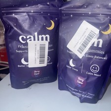 CALM Sleep relaxing gummies supports and sleep balance 120