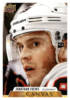 2020-21 Upper Deck Canvas Series 2 #C140 Jonathan Toews