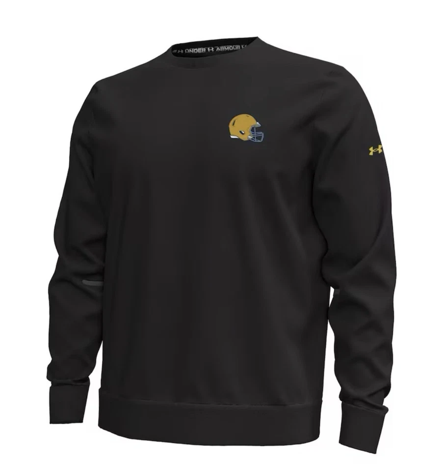 安德玛巴黎圣母院战斗爱尔兰黄金头盔不可阻挡圆领 - 2XL — 第 2/4 张图片