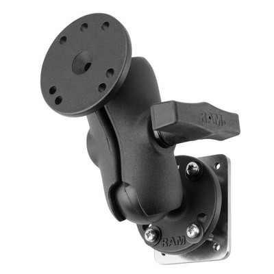 NEW RAM-101-B-225B2U RAM Drill-Down Dashboard Mount with Backing Plate