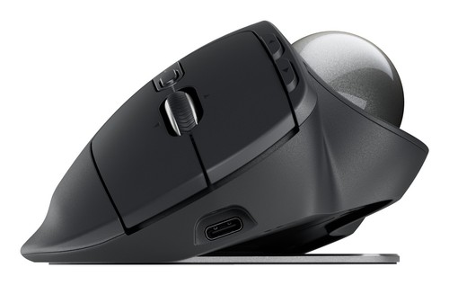 Logitech MX Ergo S Maus Bro rechts RF Wireless + Bluetooth Optisch 2048 DPI - Bild 4 von 6