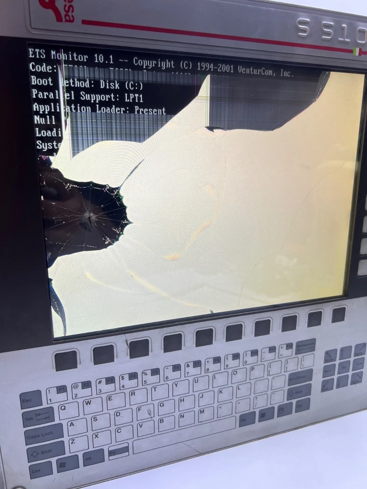 ESA S510 CNC S 510 32+32 I/O + LINK CON LCD CODE: S 510.012 (For Parts) - Image 3 of 4