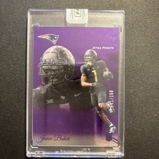 2024 Javon Baker Prestige Xtra Points Purple #346 RARE! 141/150 Patriots RC