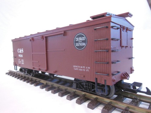 4254C Delton C&S Box Car G Scale - Picture 4 of 9