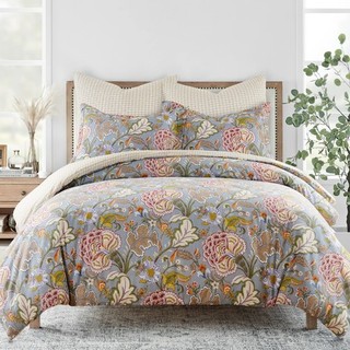 Levtex Home Angelica KING Duvet Cover & Pillowshams Set Multi