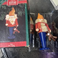 1992 Hallmark Keepsake Ornament  Max The Tailor In Box Nutcracker