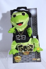 Gemmy 2005 Hip Hop Frogz Rock It Rap It Ribbit Dancing Plush Frog w/ Box