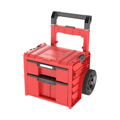 QBRICK SYSTEM PRO CART 2.0 PLUS CAJÓN 2 ROJO ULTRA HD CUSTOM | Ruedas 9", M8