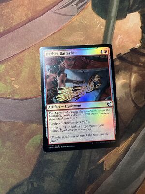 x1 Barbed Batterfist ONE MTG 121/271 FOIL COMMON M/NM 1x