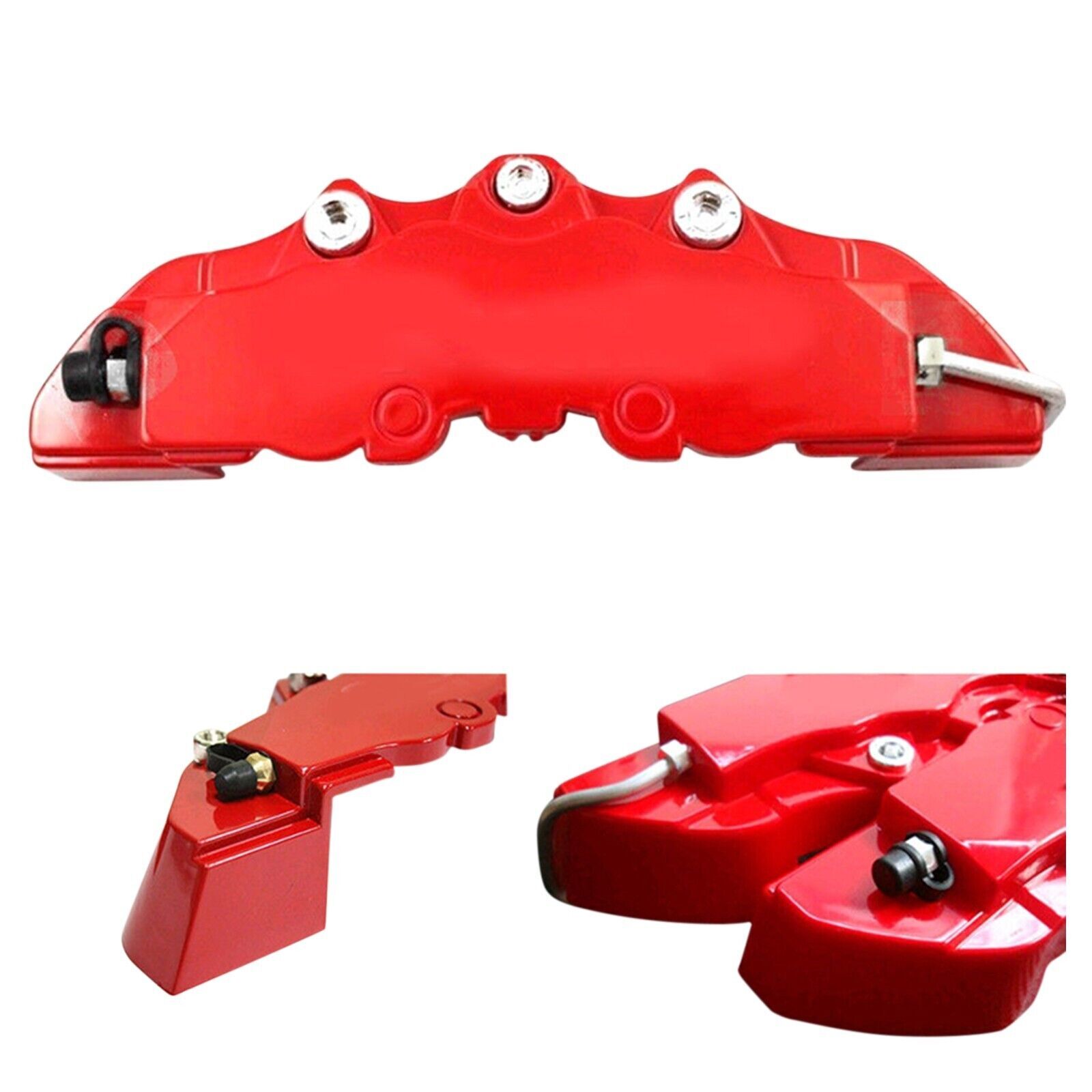 4pcs Car Brake Caliper Covers 3D Style Front+Rear Front & Rear Set