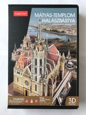3D Puzzle Matthiaskirche Budapest Ungarn Cubic Fun Kirche Cathedral Kathedrale