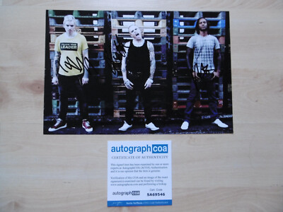 The Prodigy ''Keith Flint'' Original Autogramme signed 20x30 cm Bild ACOA