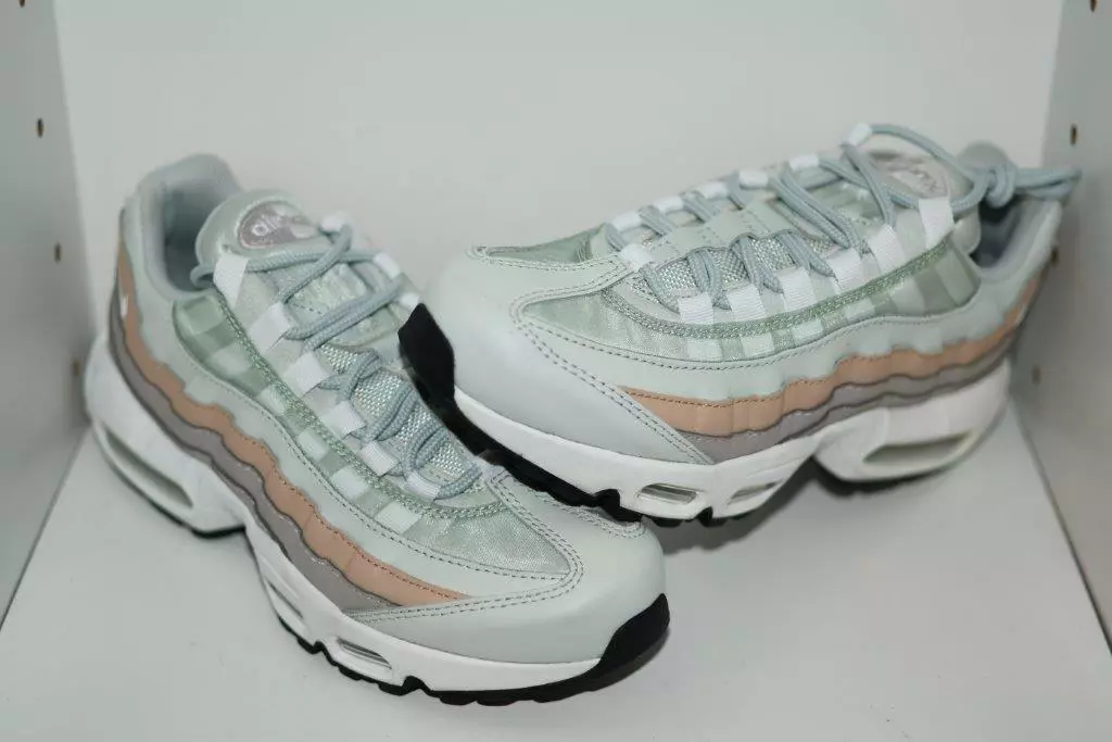 Nike air max top 95 light silver